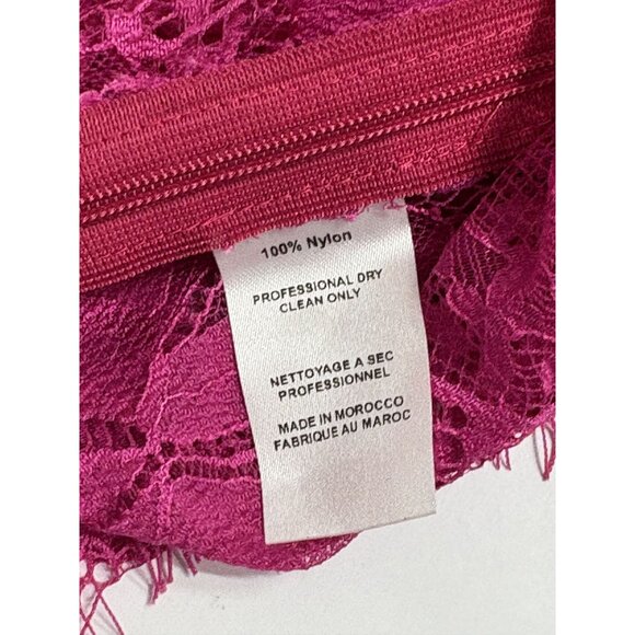 Chloe Colette The Madonna Lace Top in Hibiscus - Picture 9 of 9